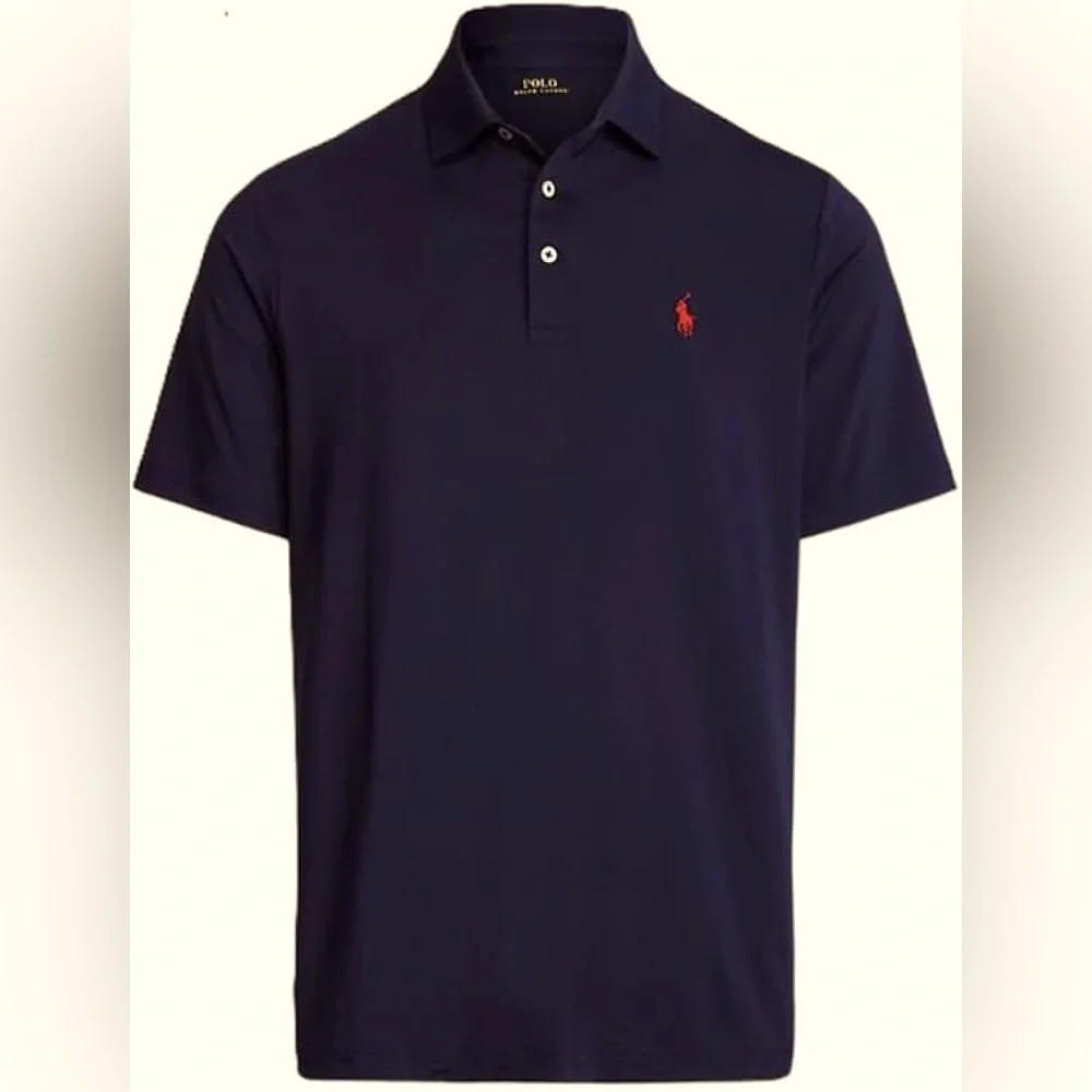 Men’s Polo Ralph Lauren Golf Polo XL Black Orange OSU Pistol Pete